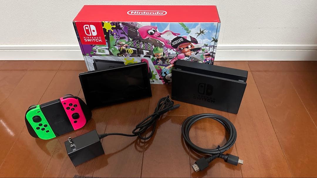 Nintendo Switch スプラトゥーン2デザイン 本体