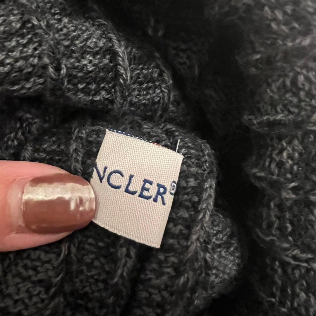 MONCLER モンクレール ケーブルニットキャップ ビーニー
