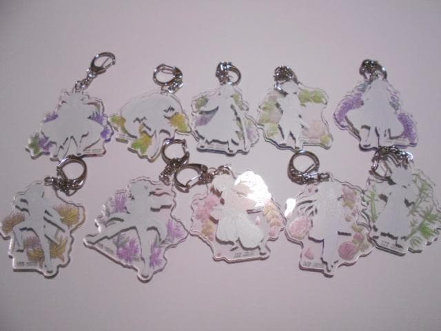 るろうに剣心 グラフアート アクリルキーホルダー 全10種セット