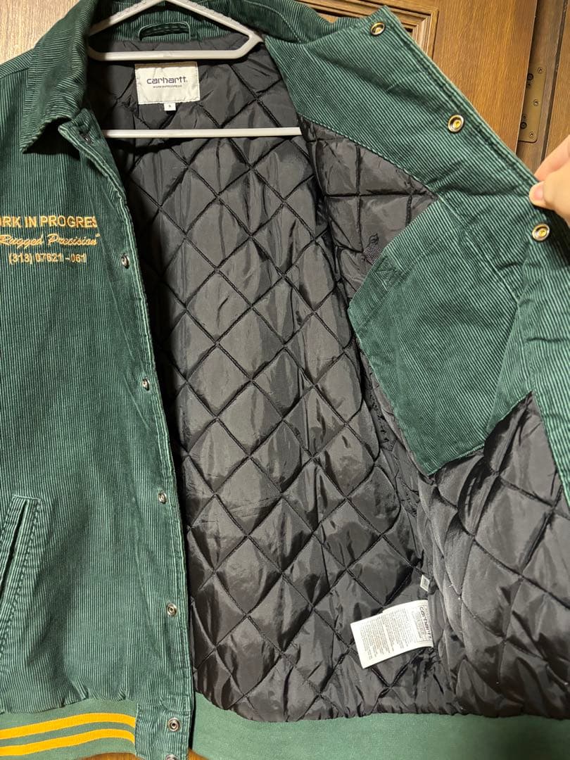 【希少品】Carhartt コーデュロイジャケット ダークグリーン