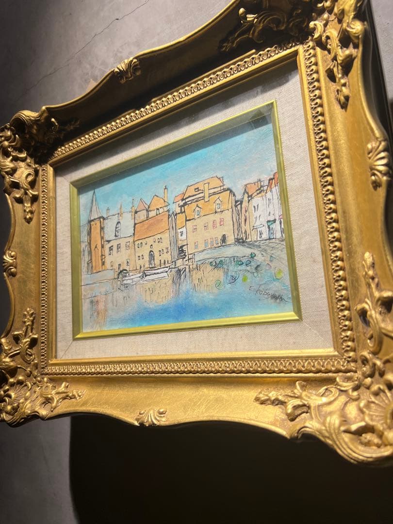 肉筆Mixed Media【Europa】　直筆サインあり