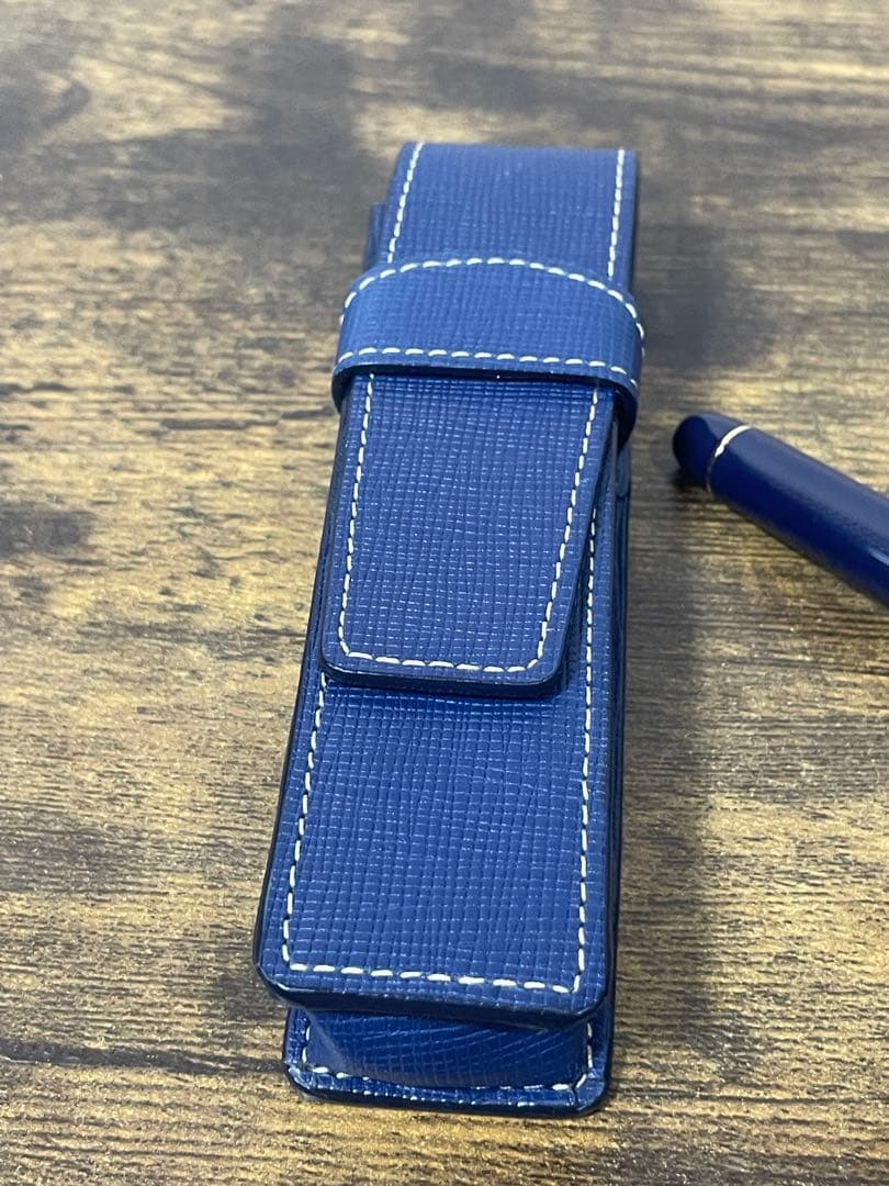試筆のみ　ネイビー　網目　2016 限定　FM パイロット　万年筆　カスタム74