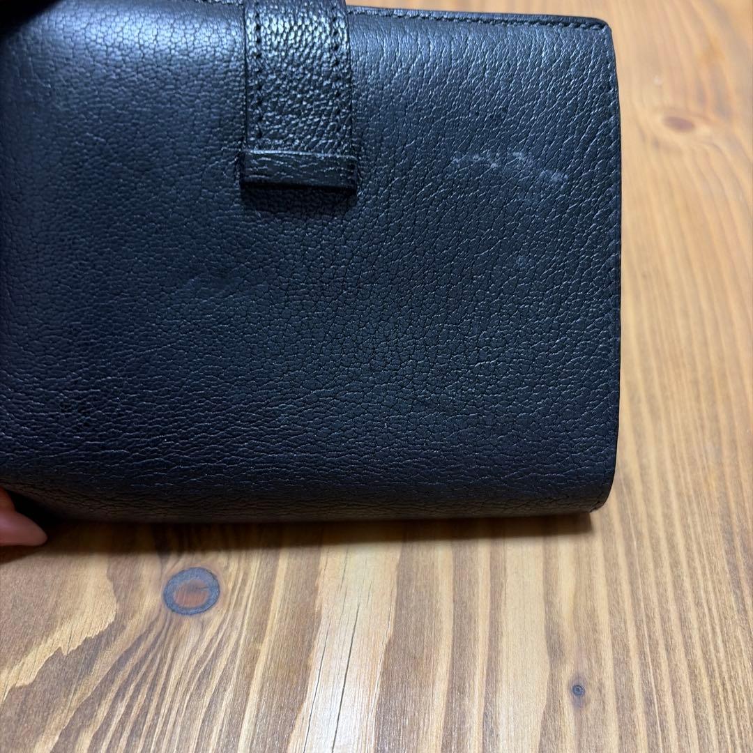 HERMES コンパクトべアン財布 ブラック
