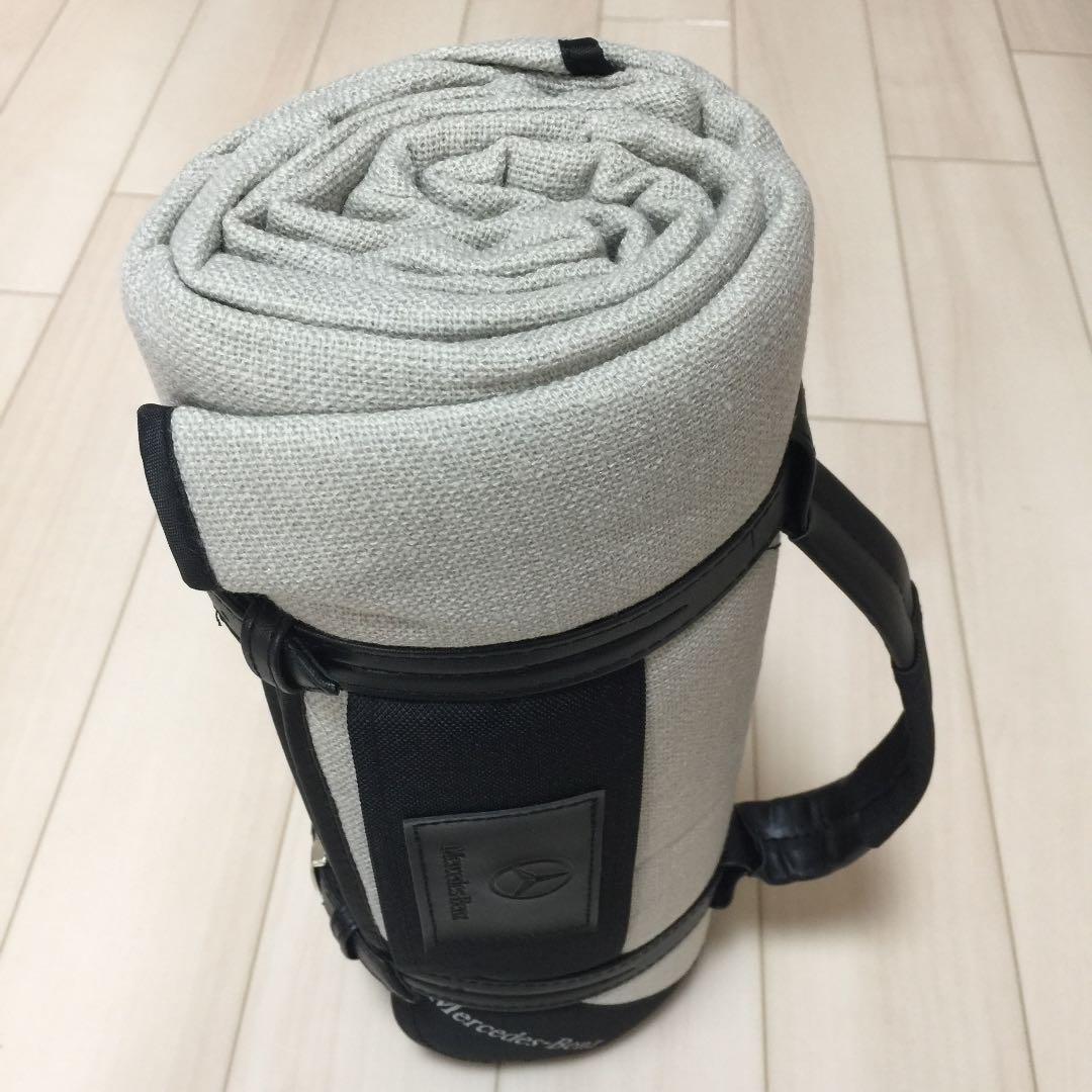 【新品】メルセデスベンツ 持ち手付きブランケット