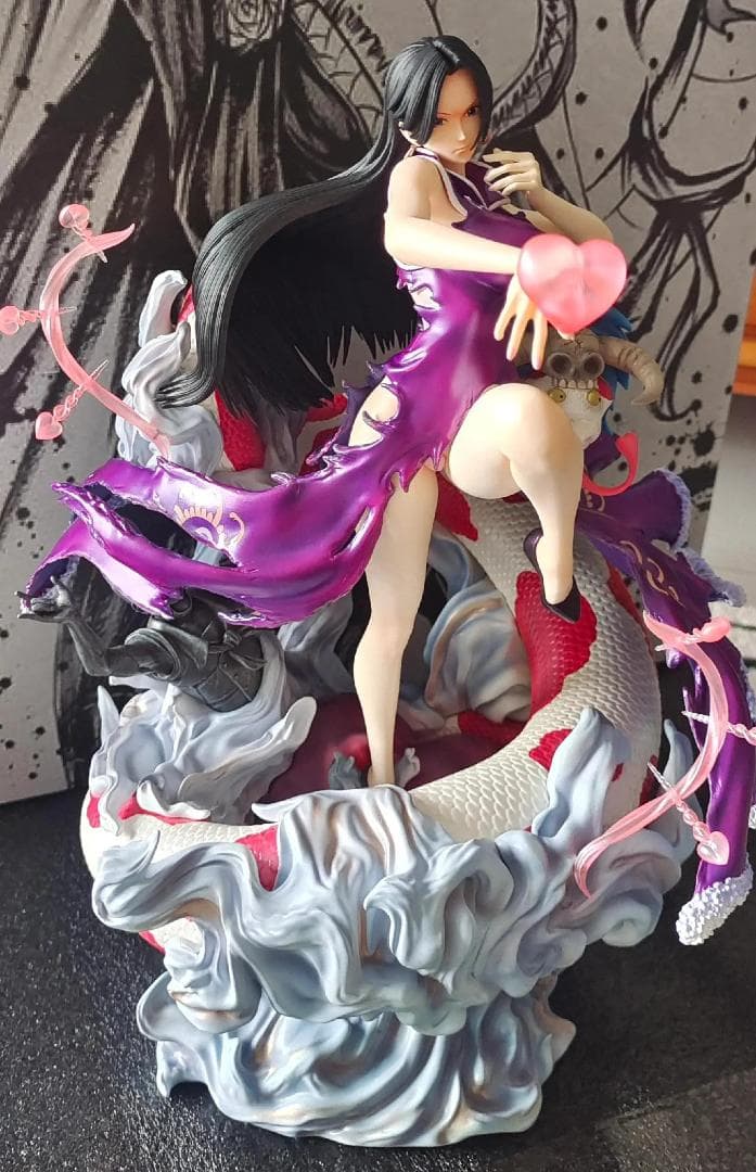 ワンピース 海賊女帝 ハンコック ガレージキット フィギュア 塗装済み完成品