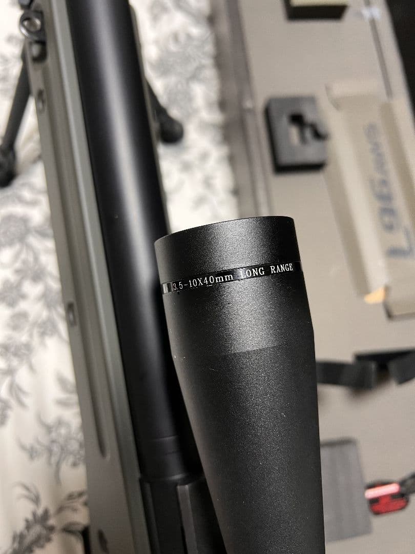 東京マルイ L96AWS ODストック バイポッド マウントレール スコープ付き