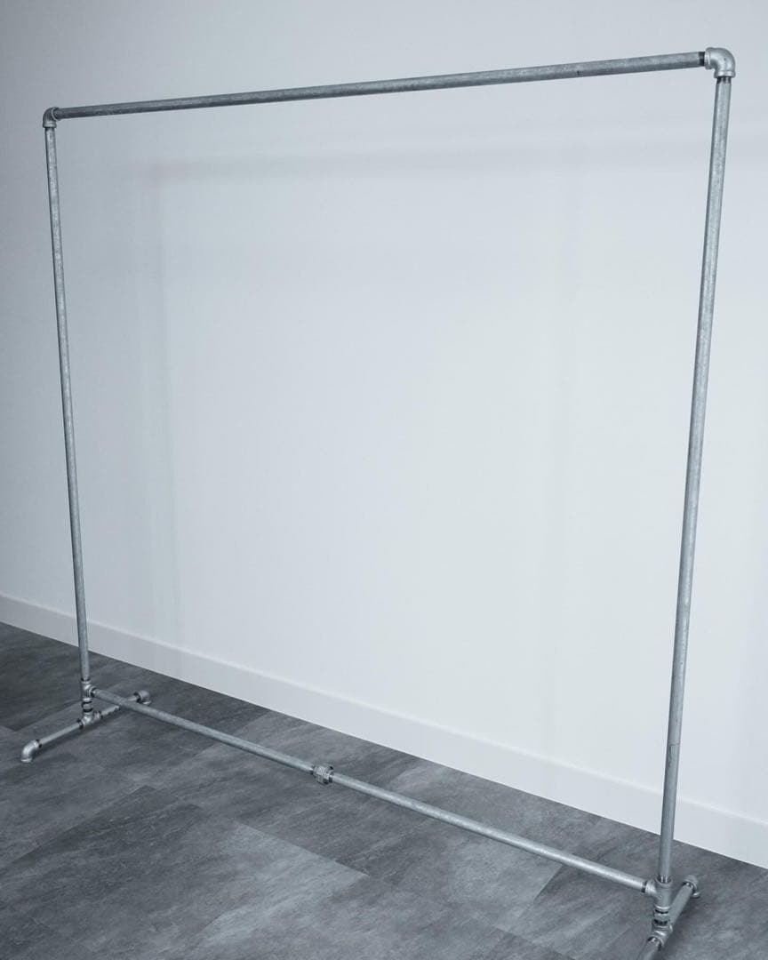 フラワー様　2点まとめ　ガス管ハンガーラック