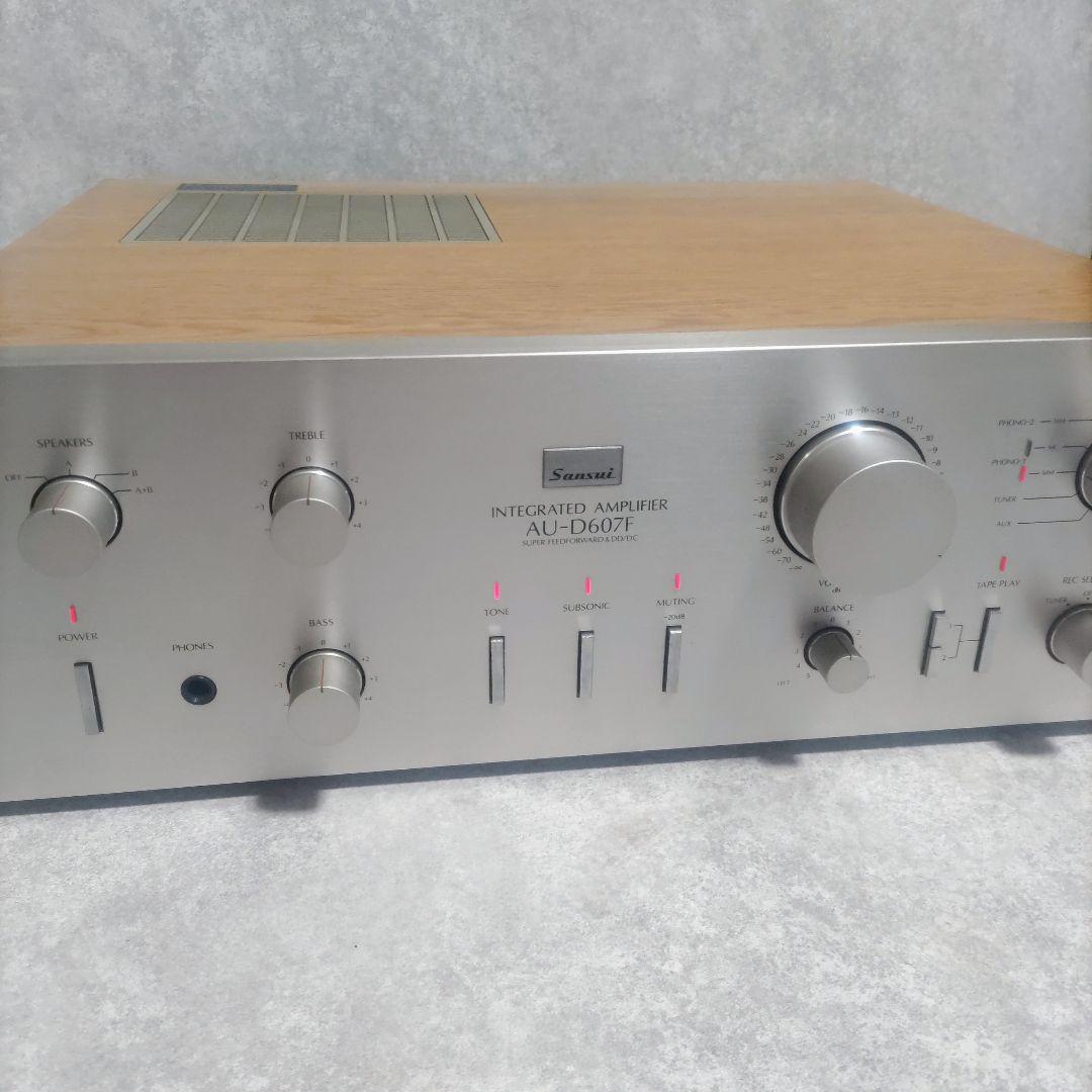 Sansui サンスイ　プリメインアンプ　AU-D607F