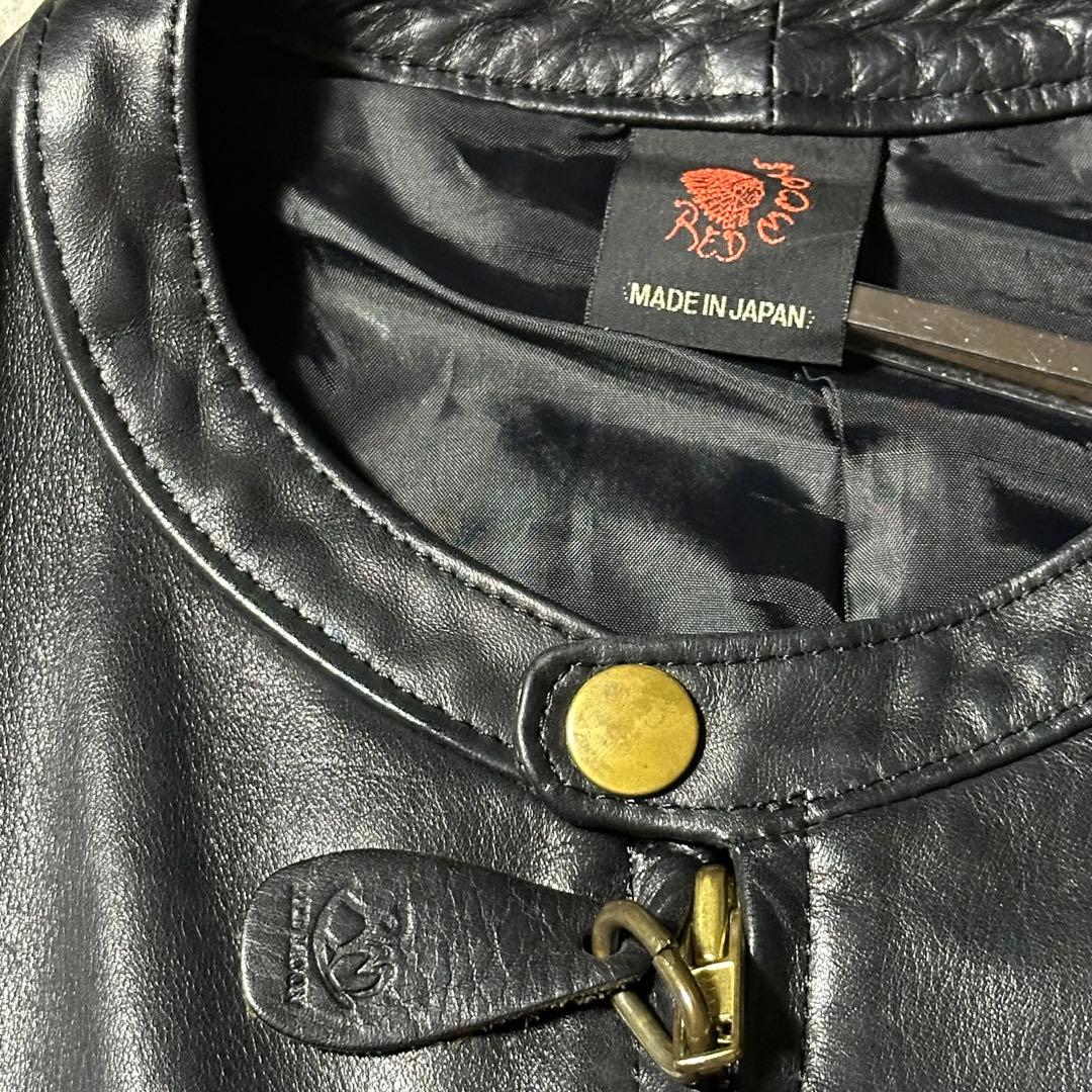 RED MOON ホースハイド シングルライダース L 黒