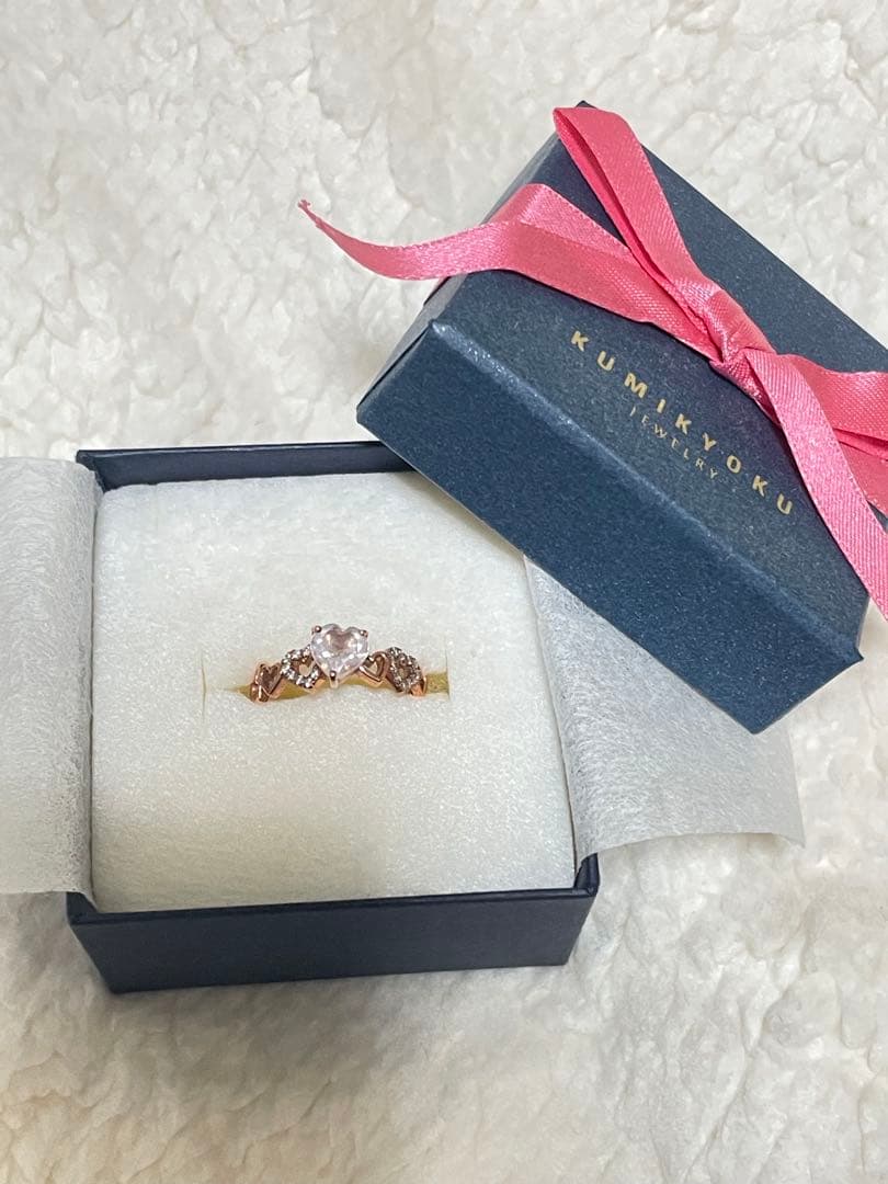 組曲 KUMIKYOKUピンクゴールド リング 指輪