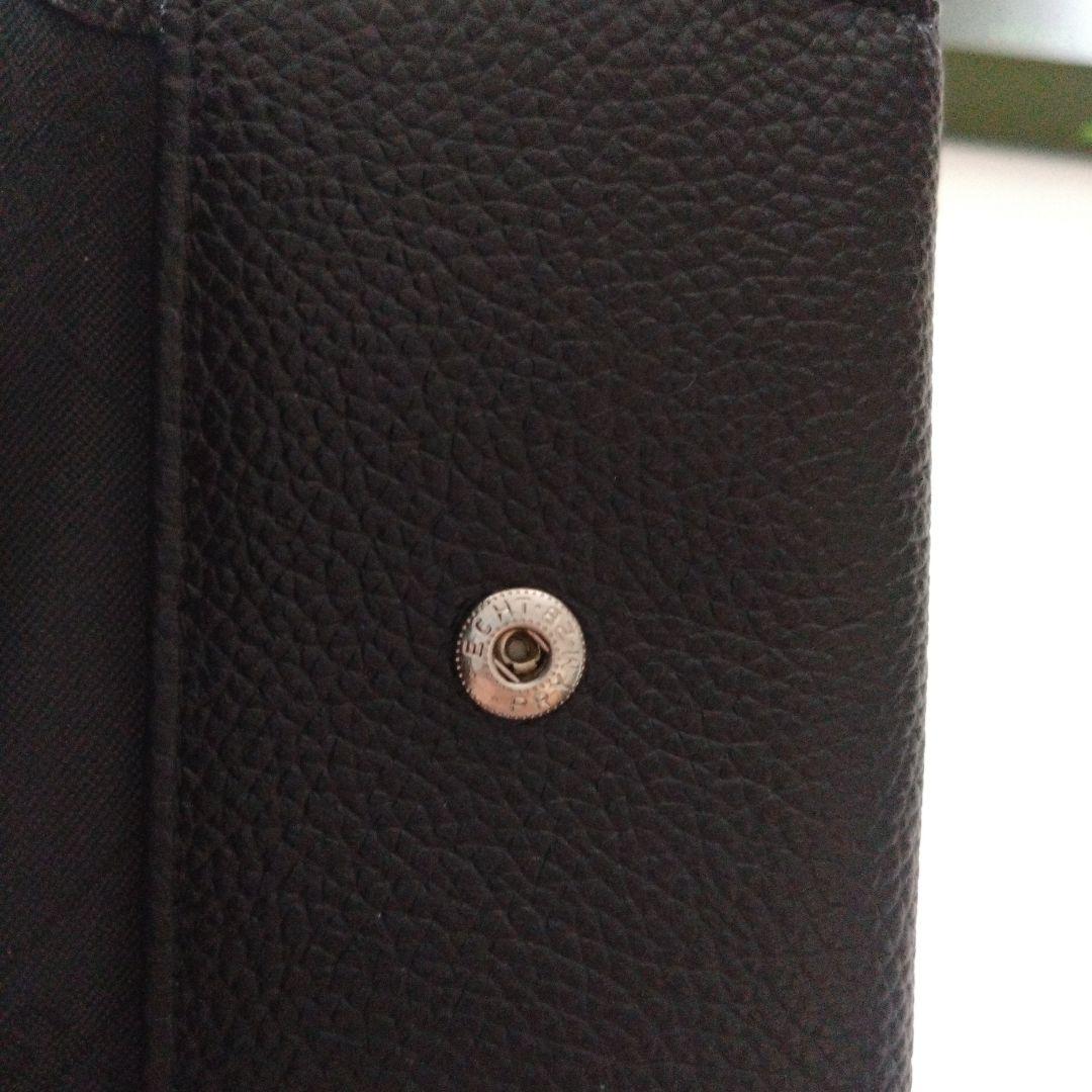 未使用　新品　ロンシャン　LONGCHAMP　6連　キーケース　メンズ　黒　牛革