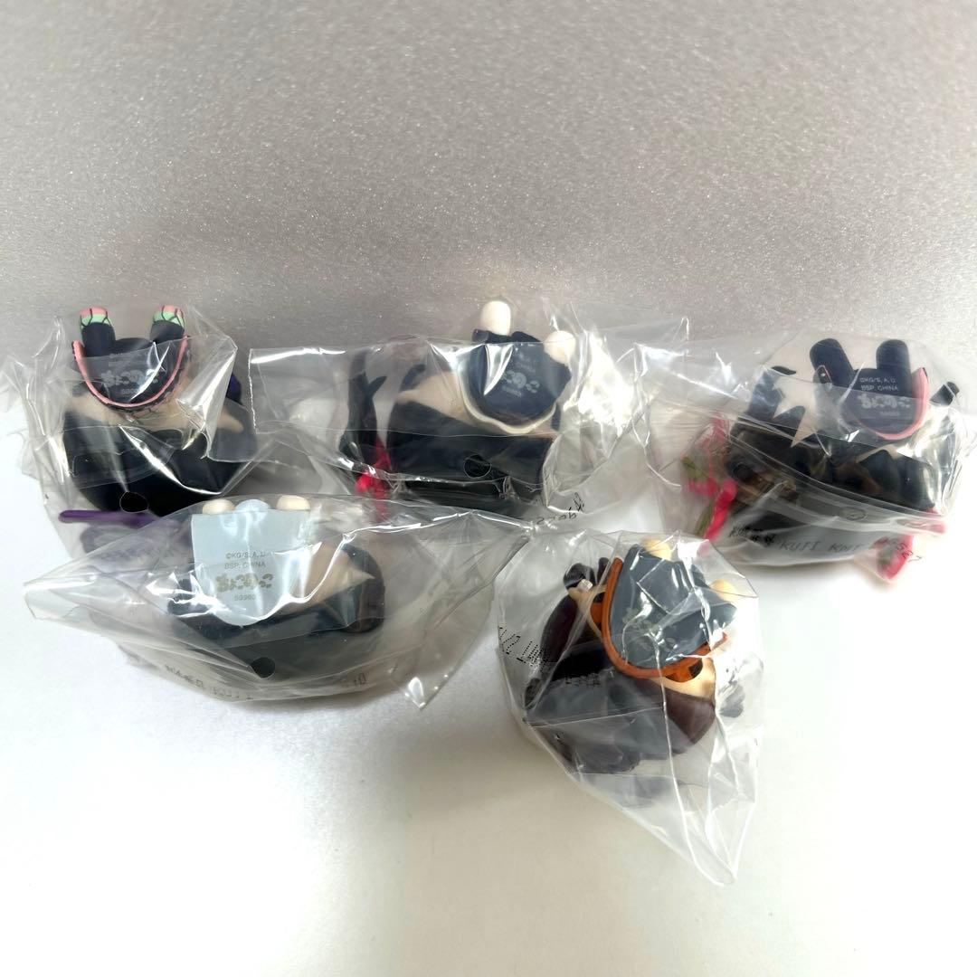 【５個】鬼滅の刃 ちょこのっこフィギュア しのぶ カナヲ 一番くじ 鬼殺の志弐