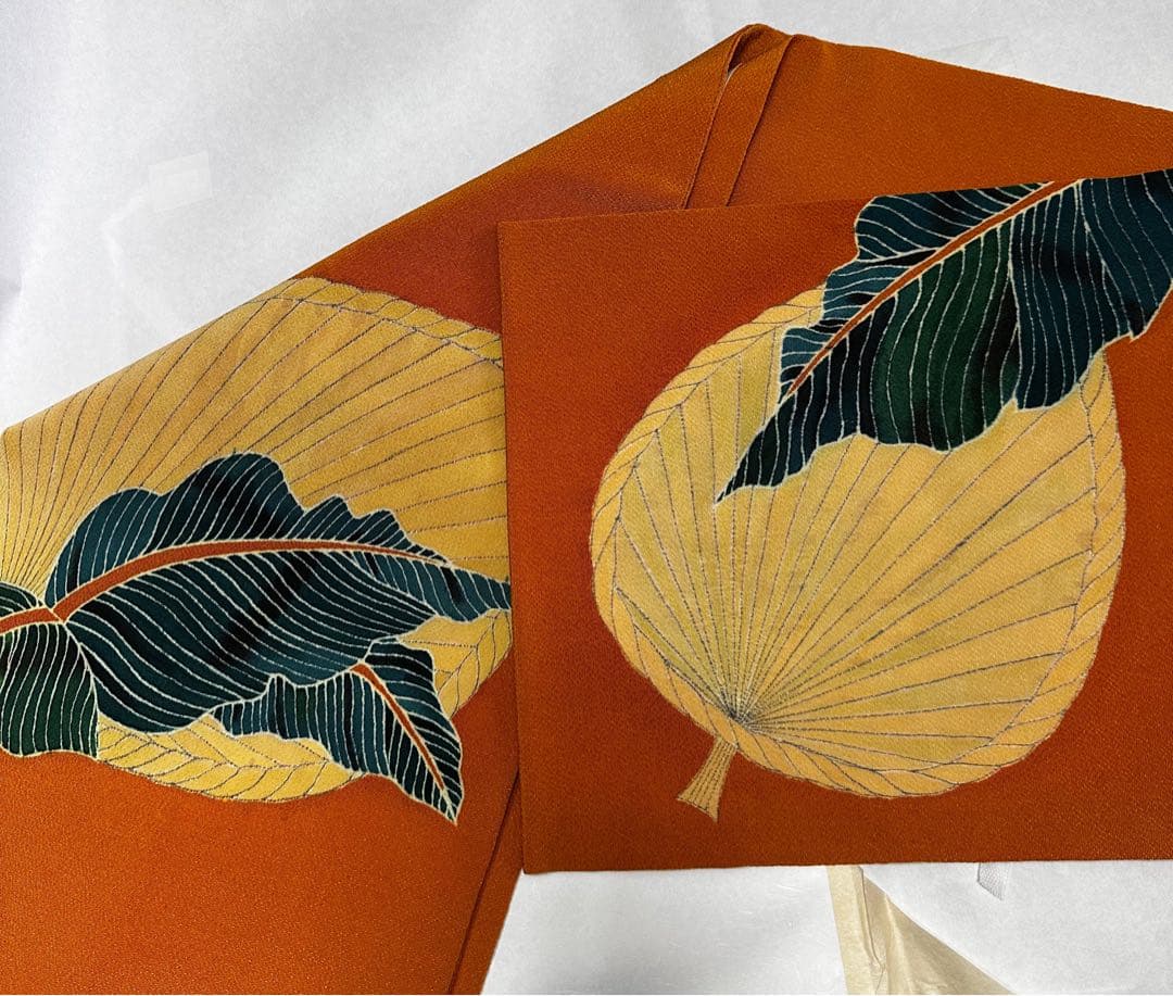 ゲリラSALE！逸品 新品仕付け糸つき正絹紬 縦縞 十字絣 縮緬地名古屋帯セット