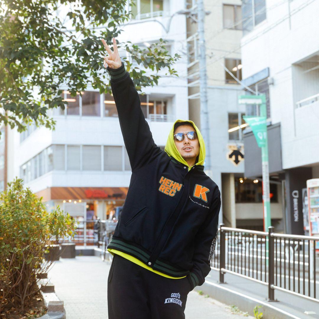 藤井風スタジャン（M）＆オマケ帽子とサードアイサングラス＆お香ナグチャンパ