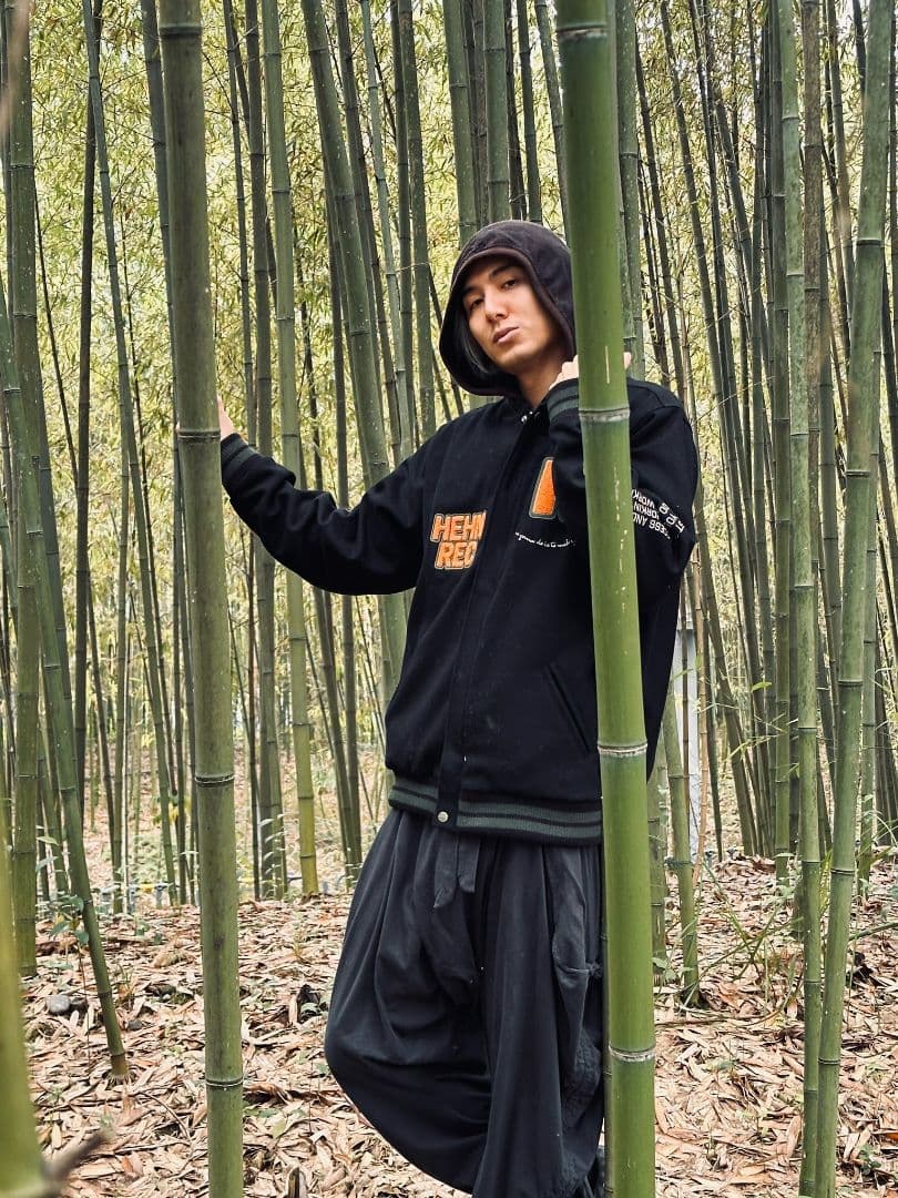 藤井風スタジャン（M）＆オマケ帽子とサードアイサングラス＆お香ナグチャンパ