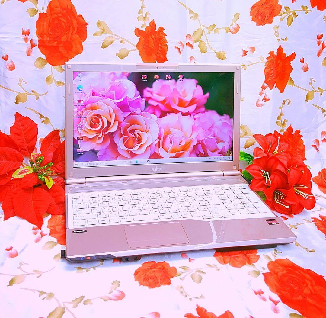 大人気ピンク/Windows11/SSD256GB/オフィス/動画編集/ZOOM