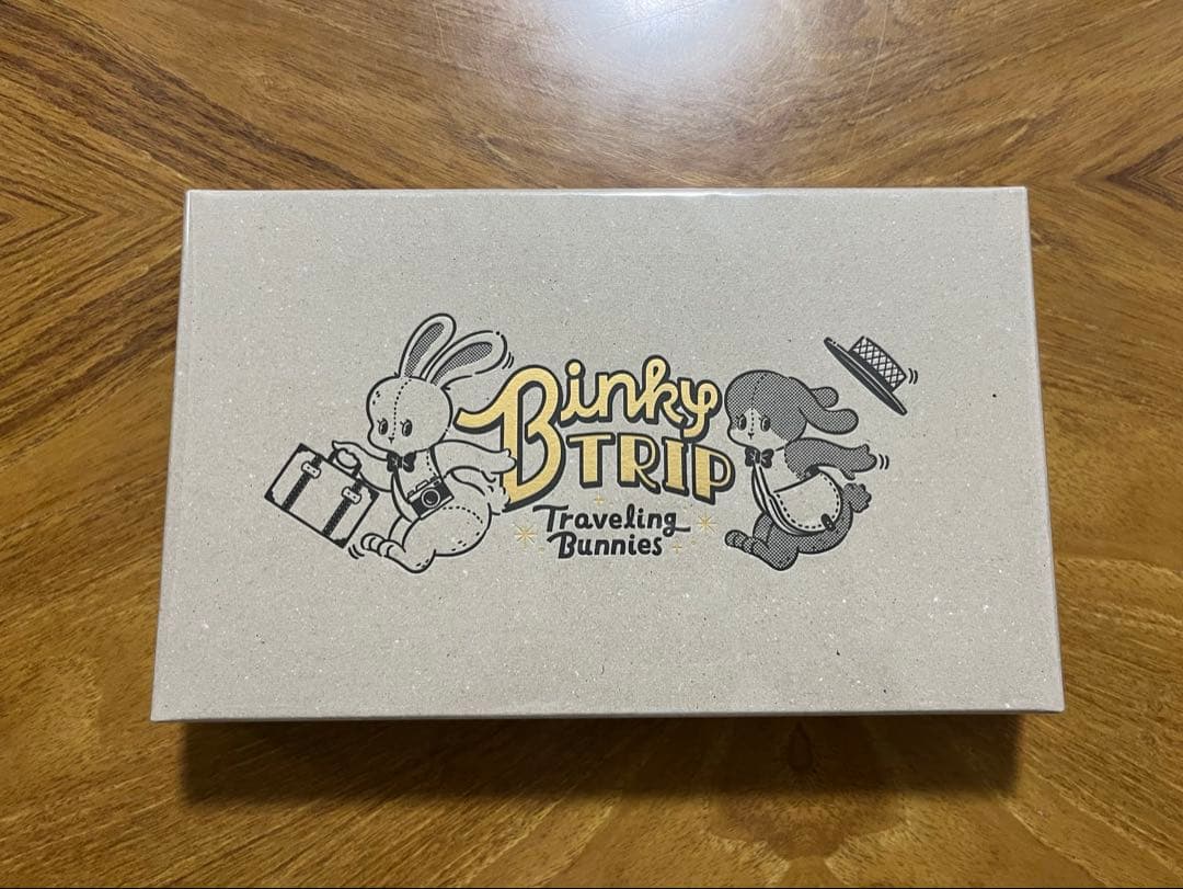 オビワン　レトロ郵便　文具女子博限定　旅するウサギセット　Binky TRIP