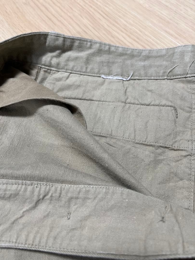 フランス軍 M52 後期 ヴィンテージ チノパン カーキ