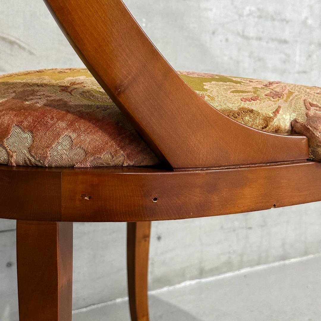 ✦ネオクラシカル様式✦透かし彫り×メダリオン装飾 ダイニングチェア アンティーク