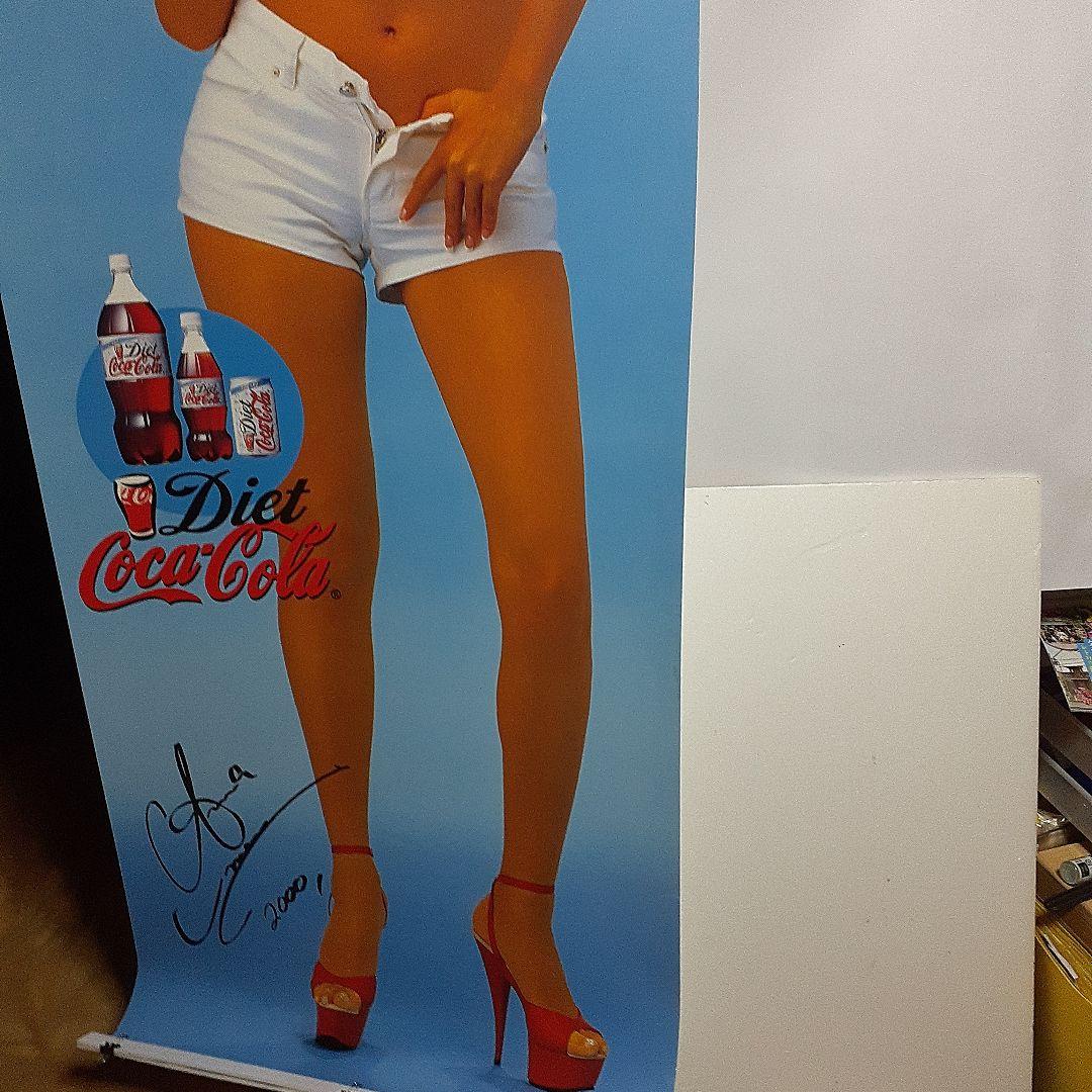 珍品　特製梅宮アンナポスター　コカ・コーラ