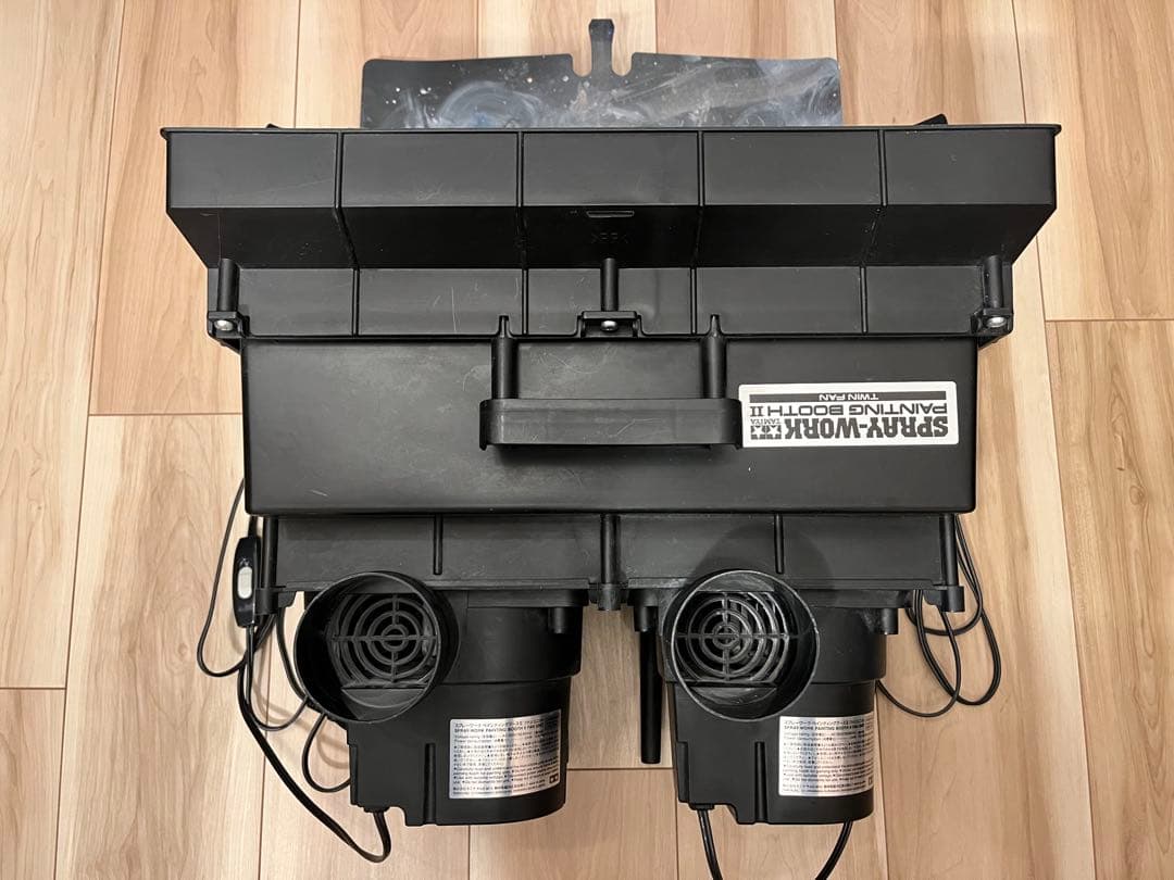 タミヤ ペインティングブースII ツインファン