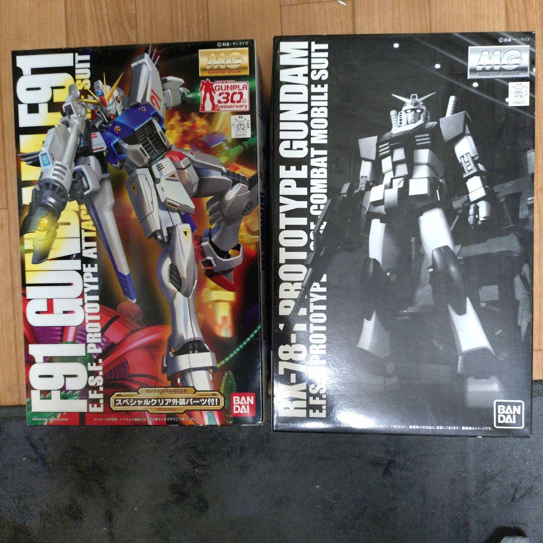 (専用) MG ガンブラ F91やプロトタイプガンダムやジムなど７点セット