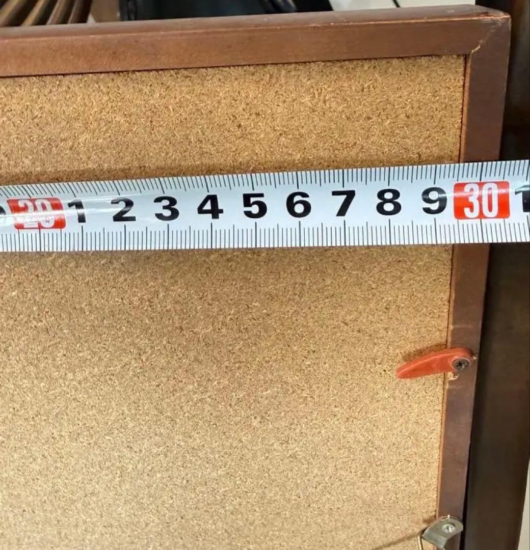 竹久夢二　木版画【眉をかく女】　送料込み0120