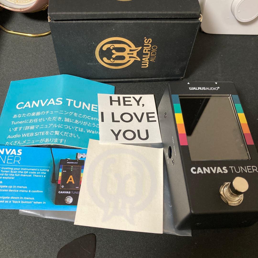 Canvas Tuner ギターチューナー ベースチューナー