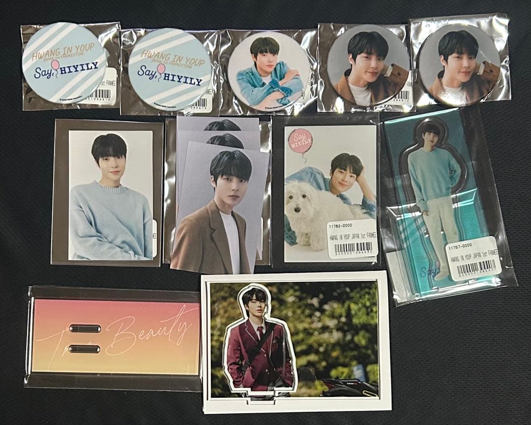 ファンイニョプ　Japan 1st fanmeeting 缶バッジ　アクスタなど