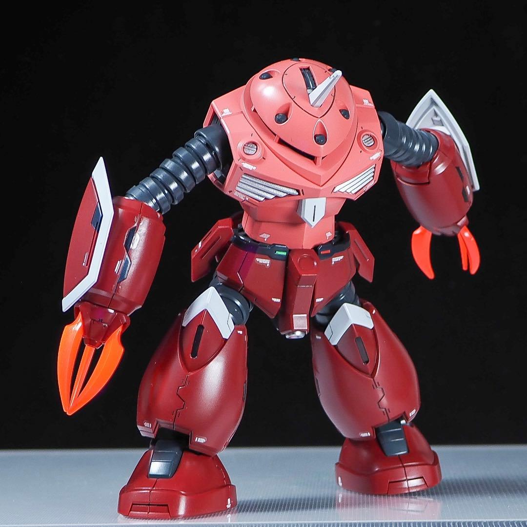 HG 1/144 ズゴック 筋彫り　塗り分け追加　全塗装　完成品　ラスト