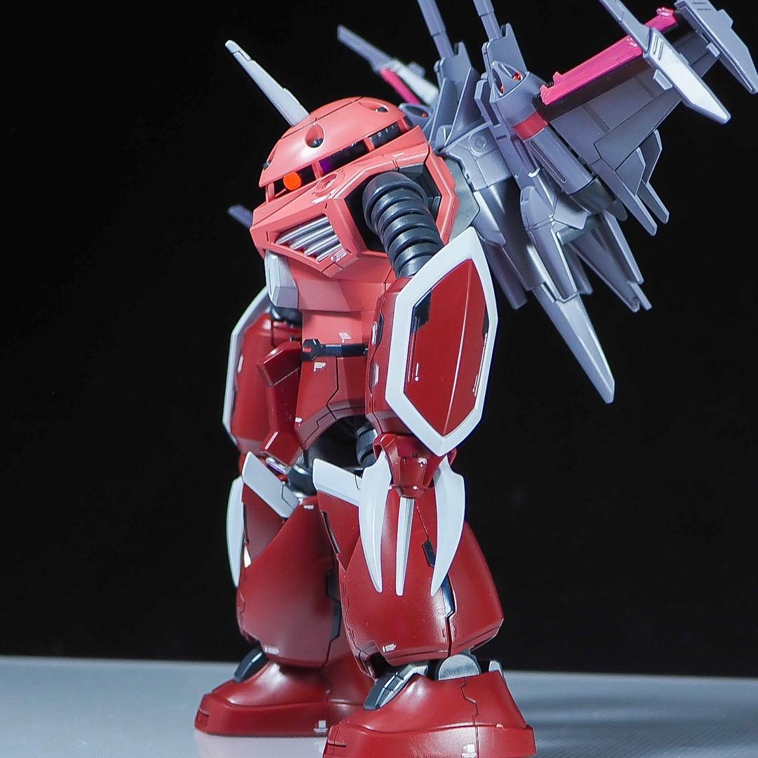 HG 1/144 ズゴック 筋彫り　塗り分け追加　全塗装　完成品　ラスト