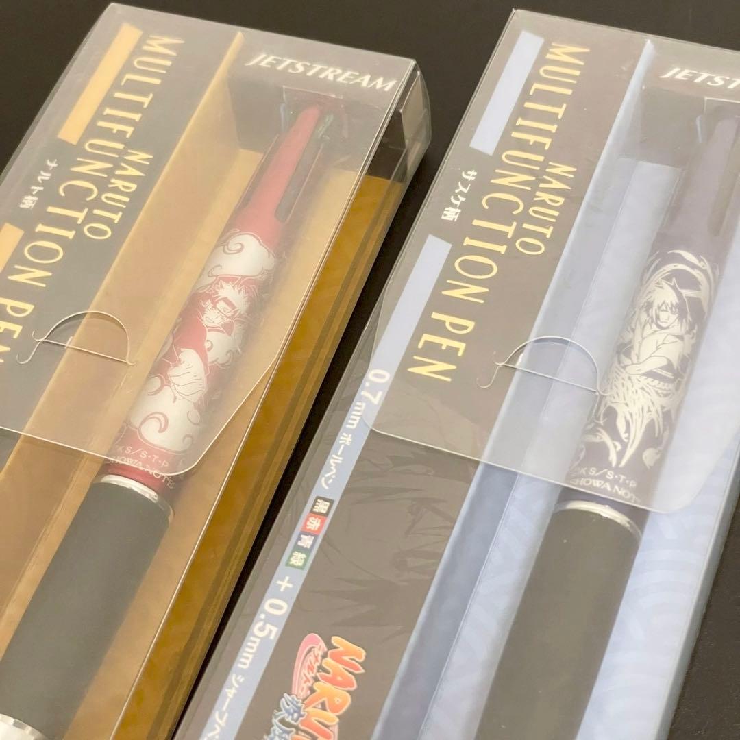 【未使用】NARUTO 多機能ボールペン ジェットストリーム ナルト サスケ