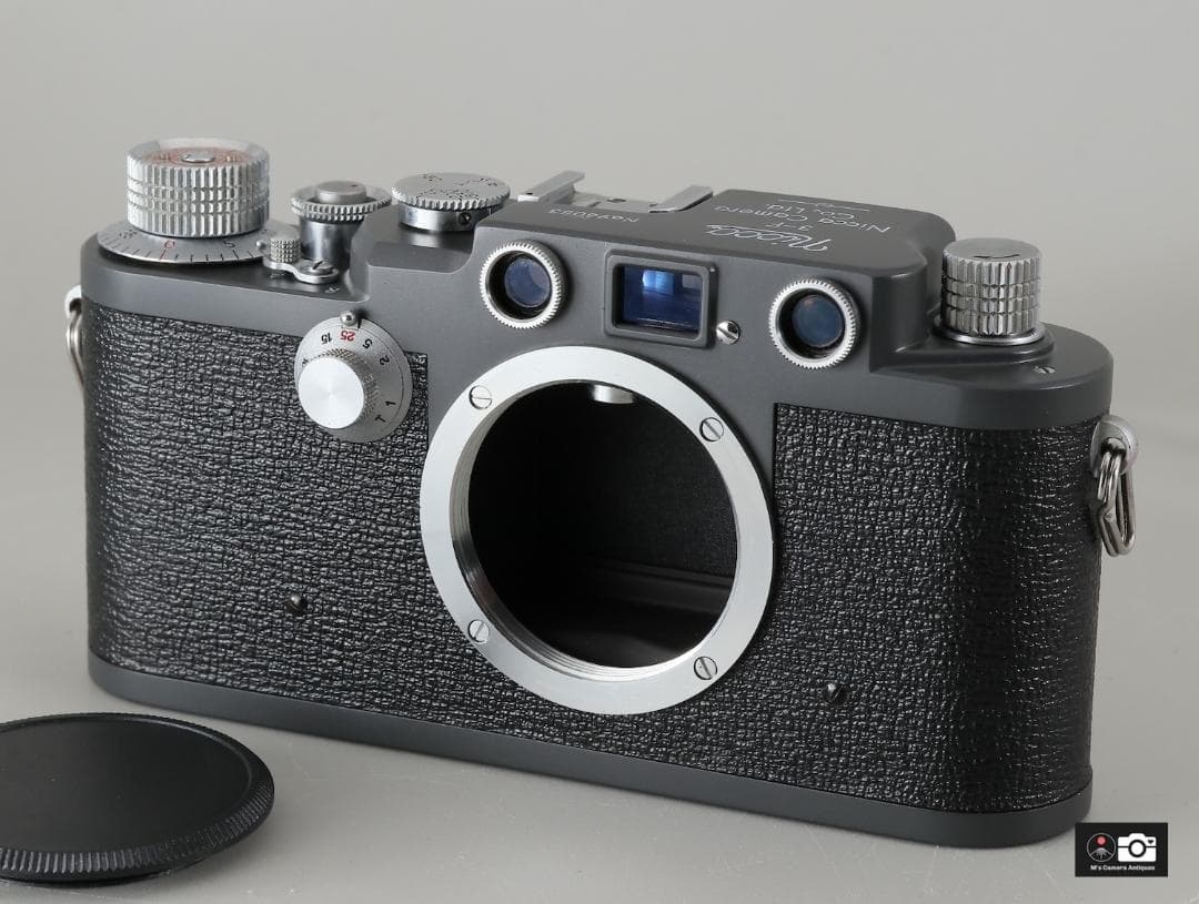 Nicca 3-F 前期ダークグレー レンジファインダーカメラ整備済