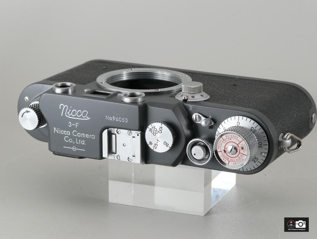 Nicca 3-F 前期ダークグレー レンジファインダーカメラ整備済