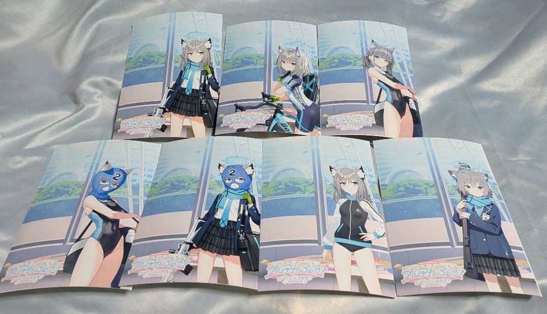 ブルアカふぇす お写真いいですか？ シロコ 7種セット