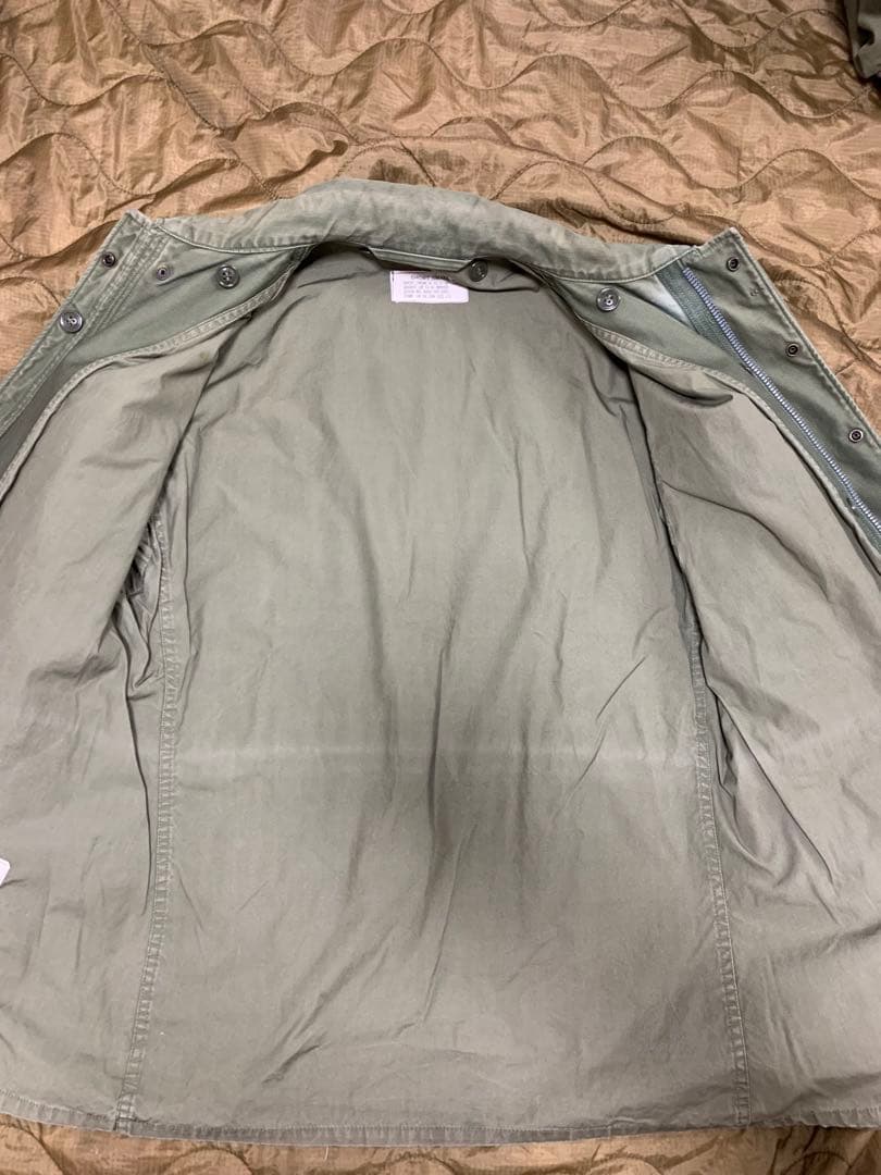 米軍実物　M-51 フィールドジャケットcrownジッパー S-S アメリカ軍