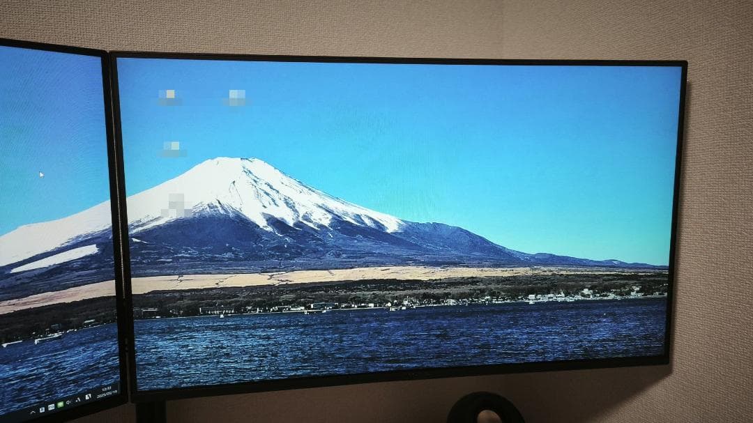 ASUS VZ27EHF 27インチ　2台　モニター用アーム　HDMIケーブル