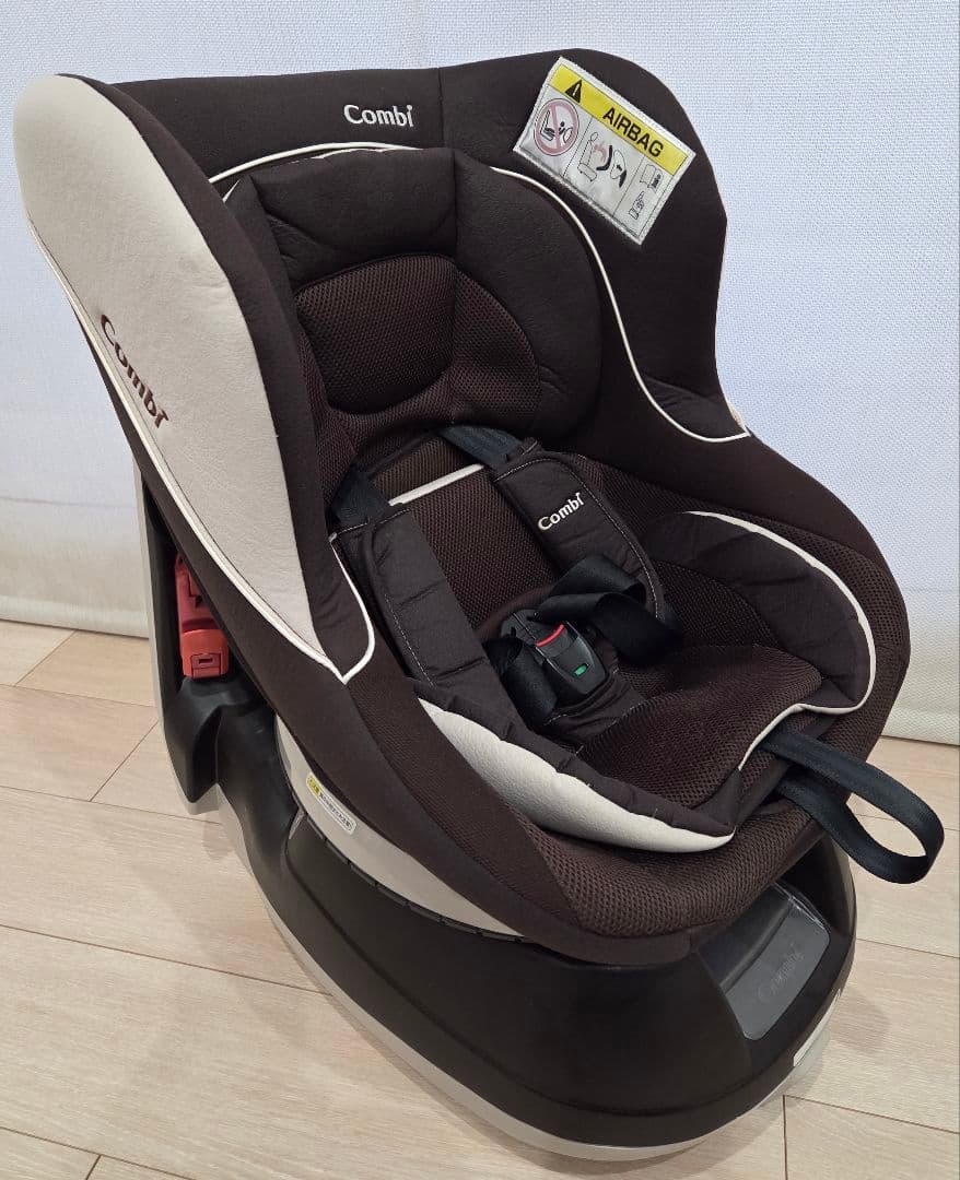 チャイルドシート ネルーム lite EF ダークブラウン コンビ