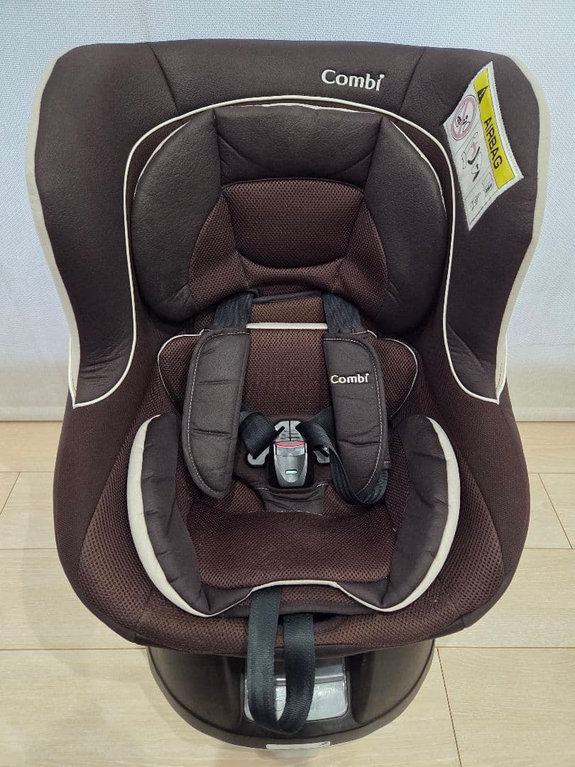 チャイルドシート ネルーム lite EF ダークブラウン コンビ