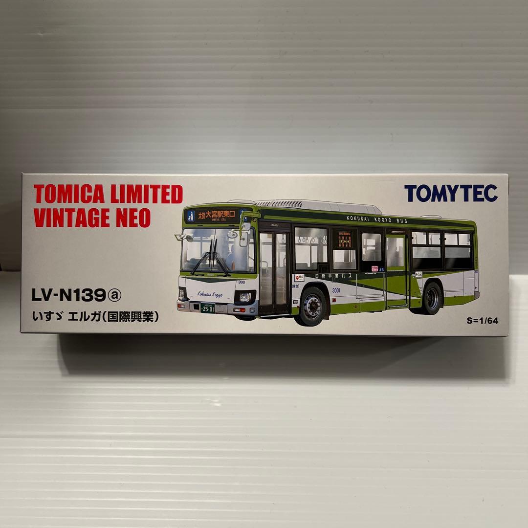 トミカ リミテッドヴィンテージネオ いすゞ エルガ(国際興業) LV-N139a