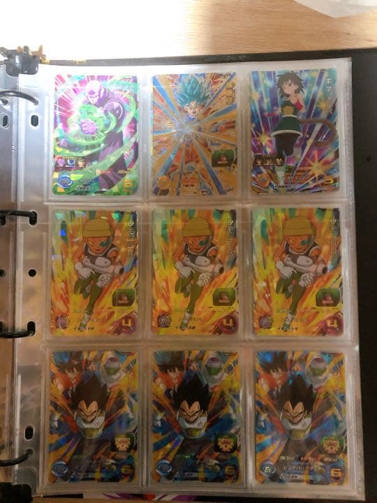 ドラゴンボールヒーローズ　ゴジータバインダー&カードセット