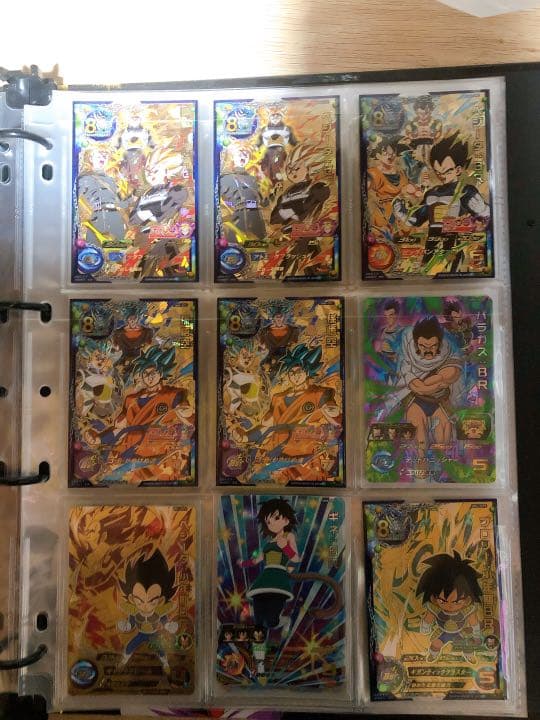 ドラゴンボールヒーローズ　ゴジータバインダー&カードセット