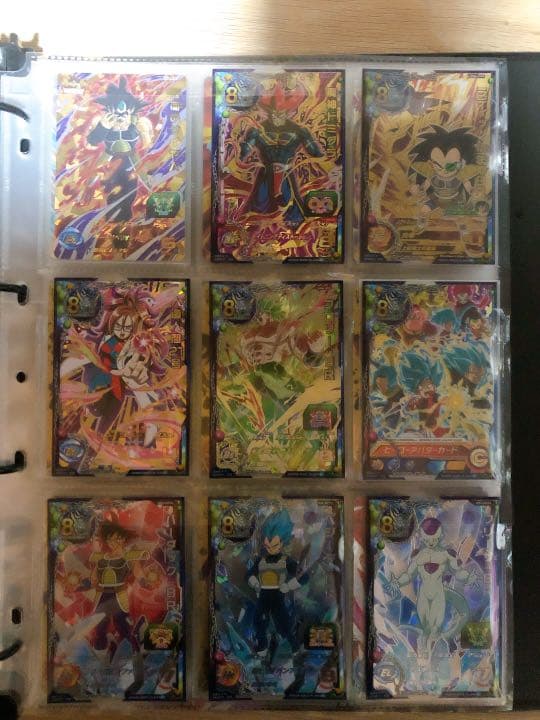 ドラゴンボールヒーローズ　ゴジータバインダー&カードセット