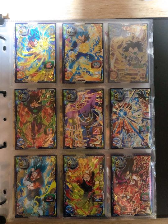 ドラゴンボールヒーローズ　ゴジータバインダー&カードセット