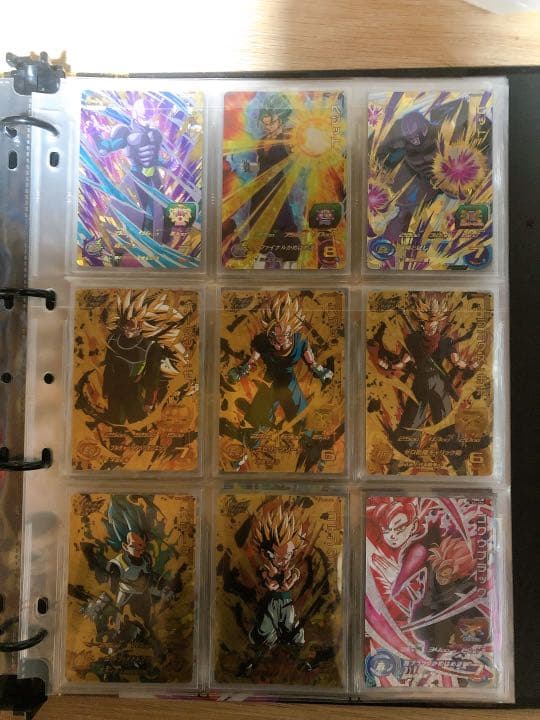 ドラゴンボールヒーローズ　ゴジータバインダー&カードセット