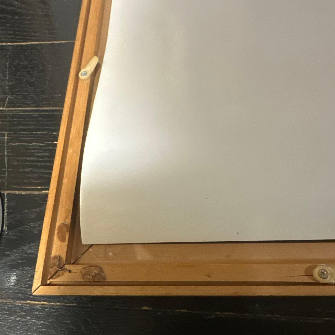 横浜銀蝿　翔　直筆サイン　B2サイズ　ポスター　当時品　額装付き