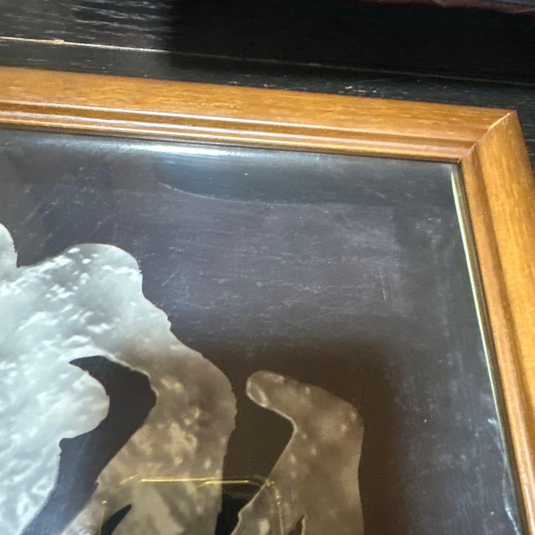 横浜銀蝿　翔　直筆サイン　B2サイズ　ポスター　当時品　額装付き