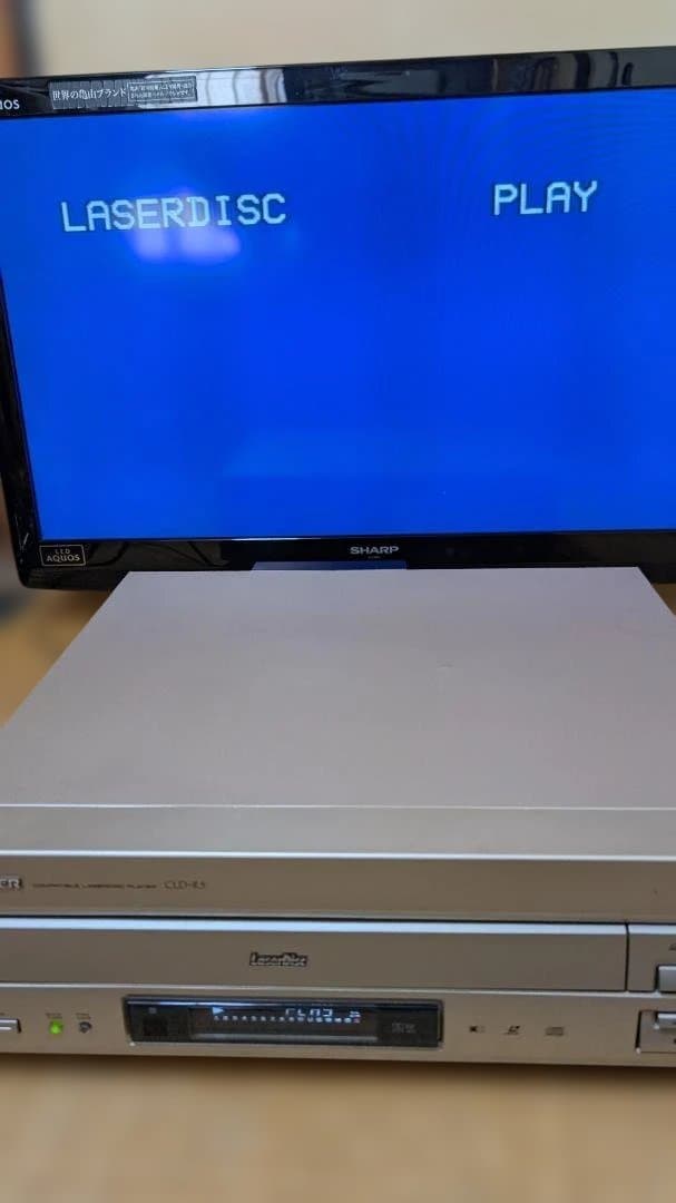 動作確認済 パイオニア Pioneer CLD-R5 レーザーディスクプレーヤー