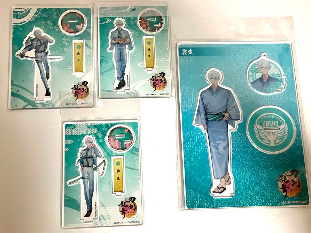 刀剣乱舞　雲生　グッズまとめ売り　アクスタ　ファイル　ペーパーナイフ