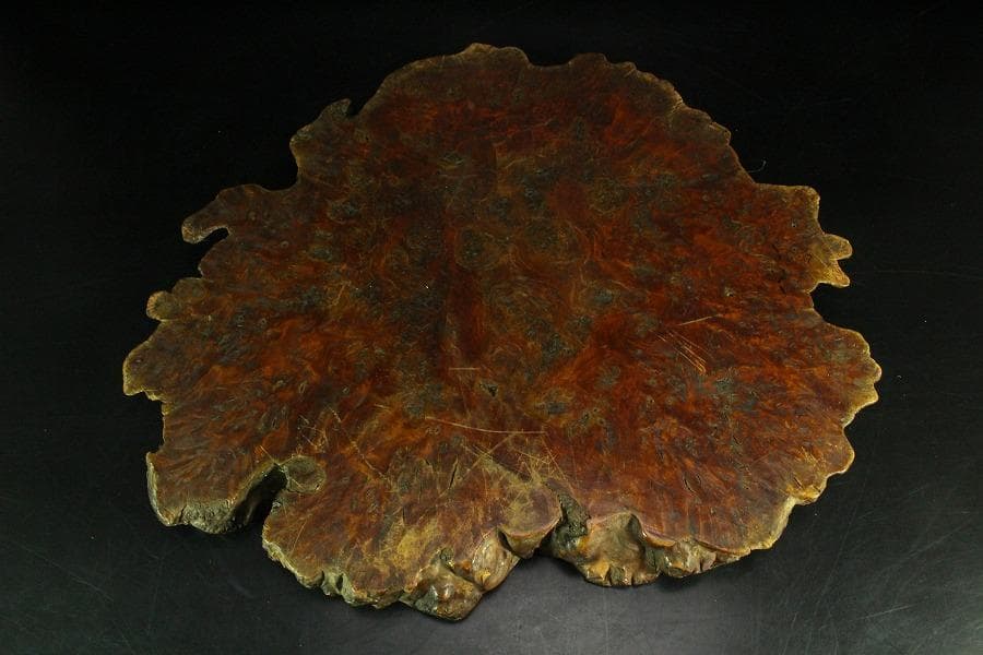 自然木 葡萄木 敷き板 時代物(K-A716)